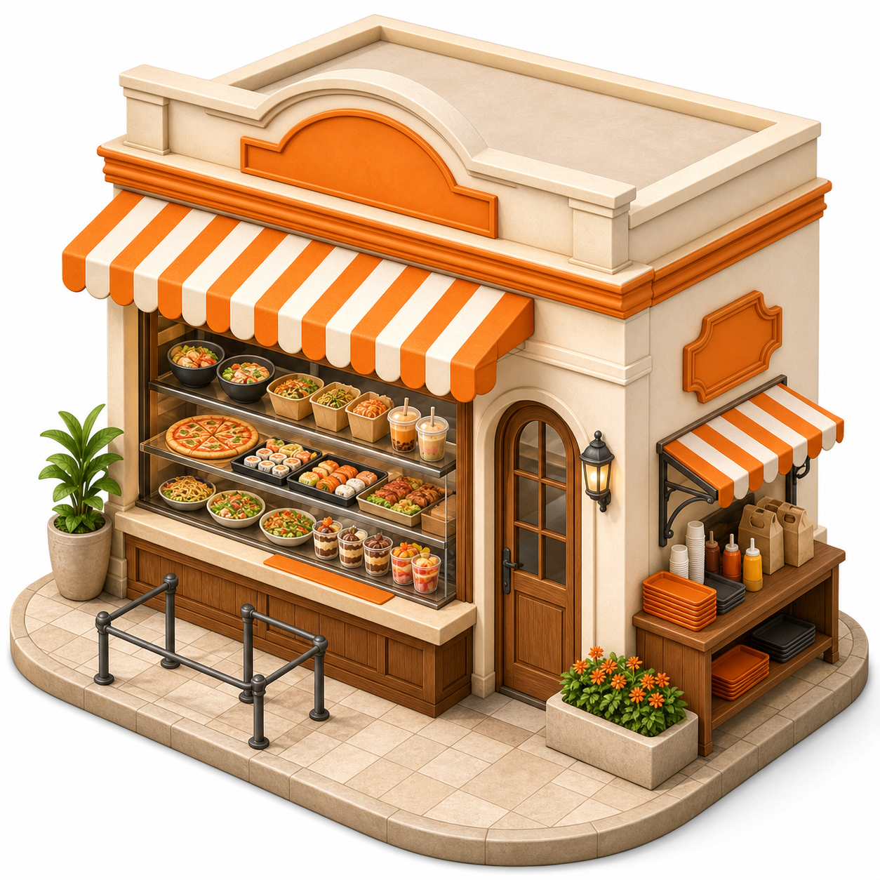 QR Express for Shopping Malls & Food Courts