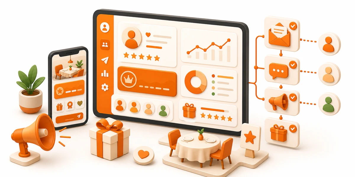 Built-in Loyalty & Marketing feature screenshot