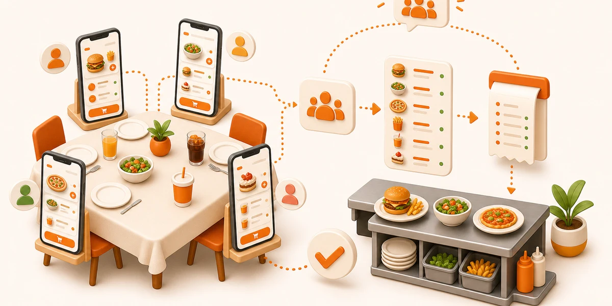 Group Ordering feature screenshot