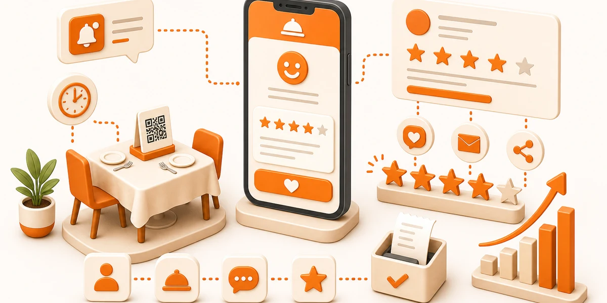 Integrated Google Review Prompts feature screenshot