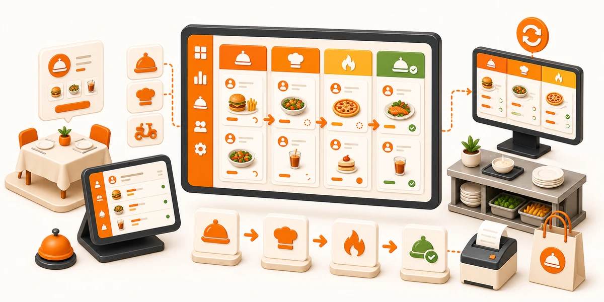 Real-Time Order Management feature screenshot