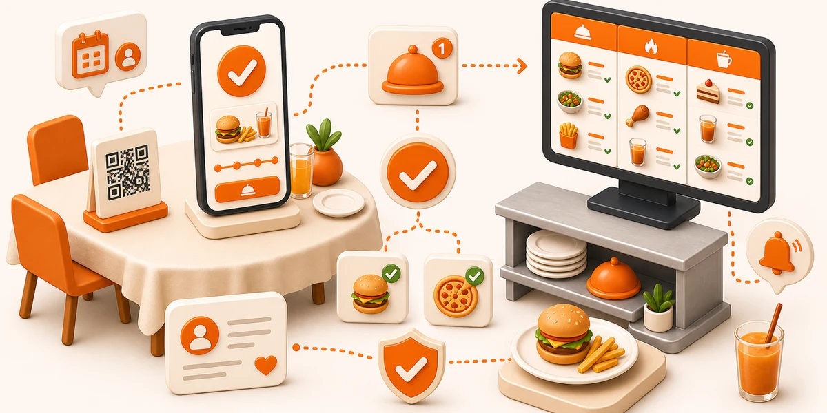 Seamless Table Confirmations feature screenshot